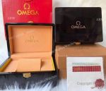 High Quality Copy Omega Watch Box Polished Wood Case